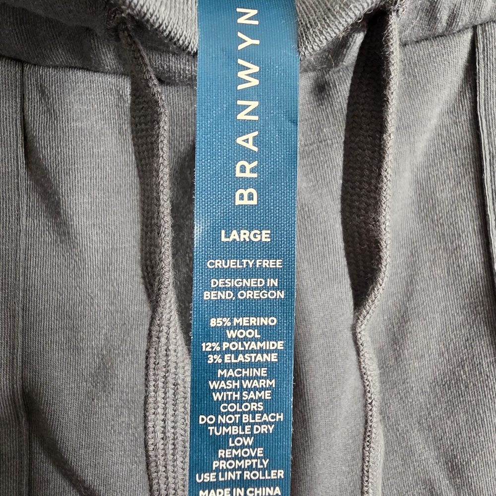 NWOT Branwyn Merino SWAG 24 Jogger Agave Green L - Picture 4 of 9